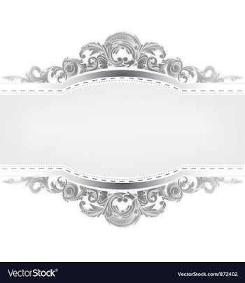 Elegant floral frame vector image