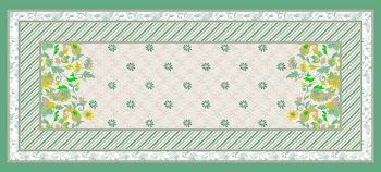Elegant Floral Tablecloth Design