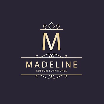 Elegant furniture logo concept Free Vector