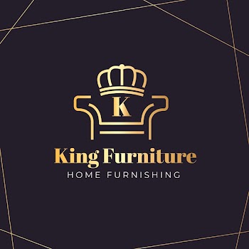 Elegant furniture logo Free Vector