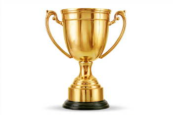 Elegant Gold Trophy Cup