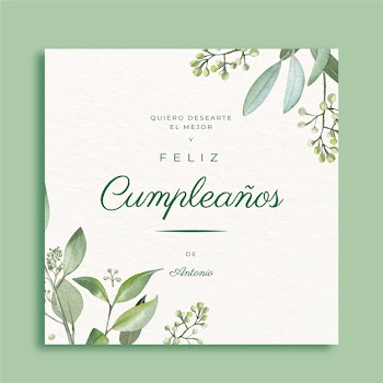 Elegant happy birthday greeting card Free Vector