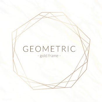 Elegant hexagon frame | Free stock vector - 588693