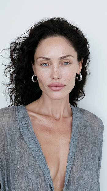 Elegant High Fashion Model Portrait