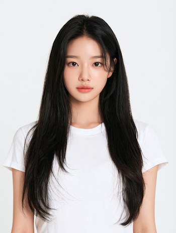 Elegant Korean Idol Portrait