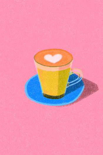 Elegant Latte Art with Heart Design