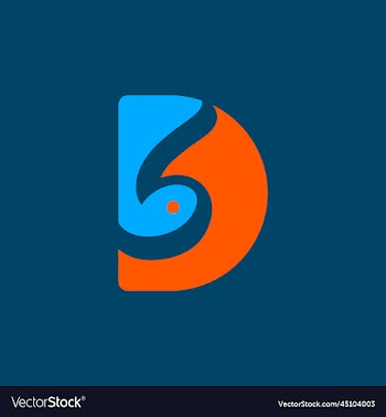 elegant letter sd or ds logo