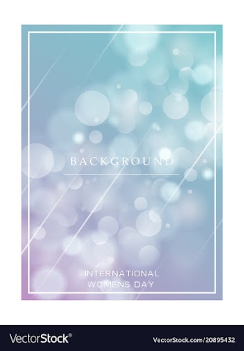 Elegant luxury international womens day 8 march vector image