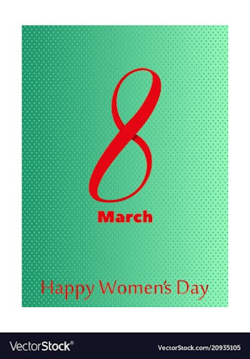 Elegant luxury international womens day 8 march vector image