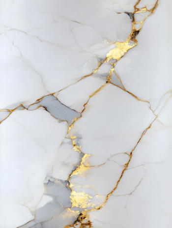 Elegant Marble Texture with Gold Accents