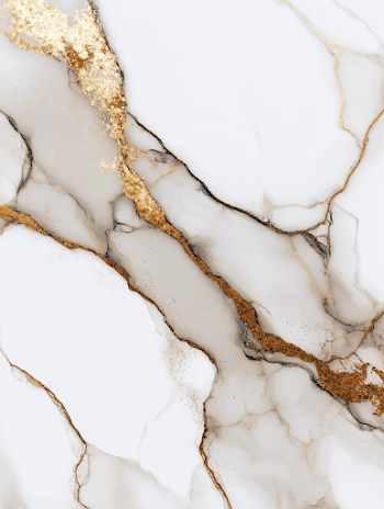 Elegant Marble Texture with Gold Accents