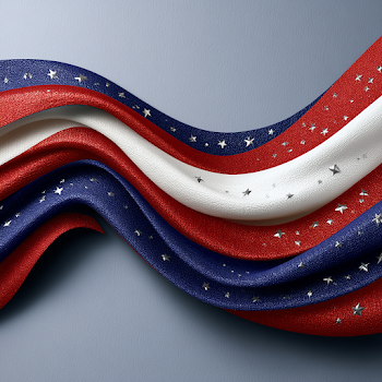 Elegant Memorial Day Greeting Card Background