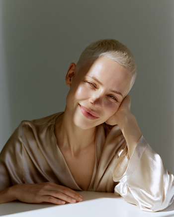 Elegant Minimalist Beauty Portrait