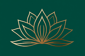 Elegant Minimalist Lotus Flower Logo