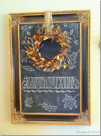 Elegant Nest: Welcome Autumn Chalk Art…
