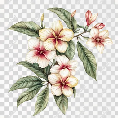 Elegant Plumeria PNG: A Touch of Floral Grace Elegant Plumeria PNG: A Touch of Floral Grace