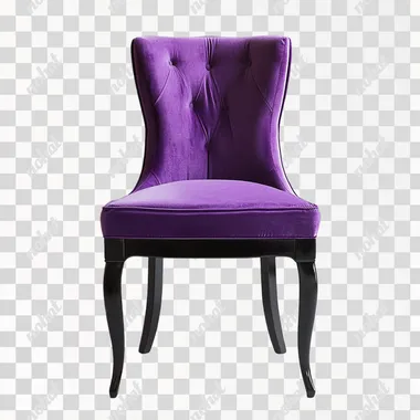 Elegant Purple Chair for Dining and Stylish Decor