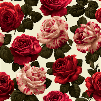 Elegant Rose Print Pattern