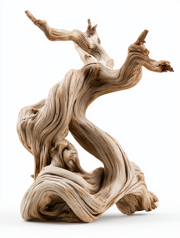Elegant Sculptural Driftwood Art