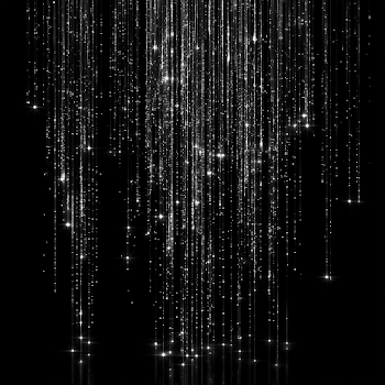 Elegant Shimmering Light Lines on Black Background