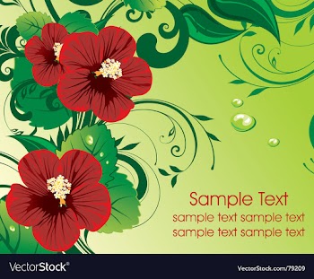 Elegant template vector image