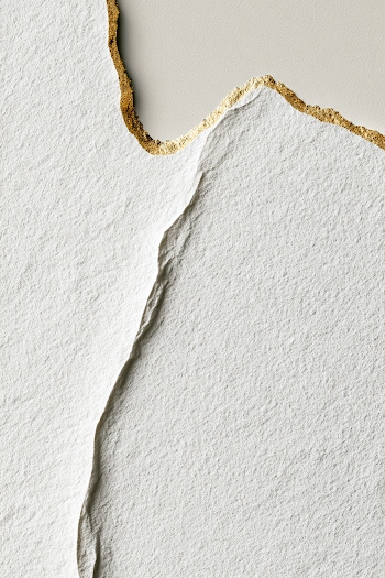 Elegant Textured Wave in Ivory and Gold