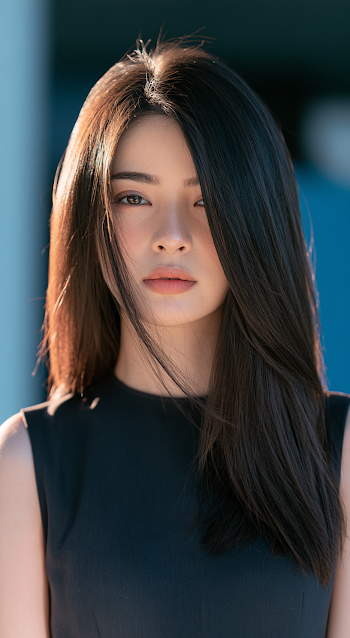 Elegant Thai Woman Portrait