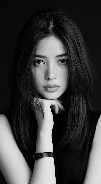 Elegant Thai Woman Portrait