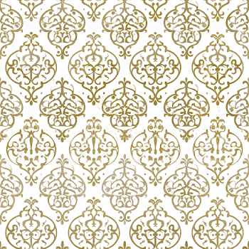 Elegant Vintage Arabesque Wallpaper Pattern