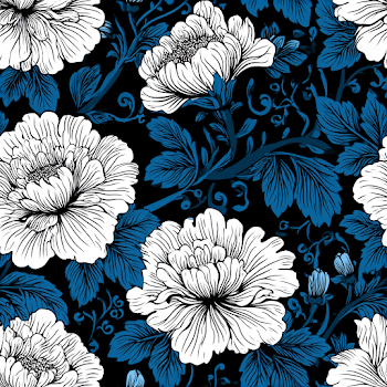 Elegant Vintage Floral Seamless Pattern