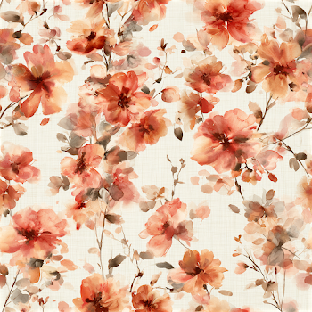 Elegant Watercolor Floral Pattern
