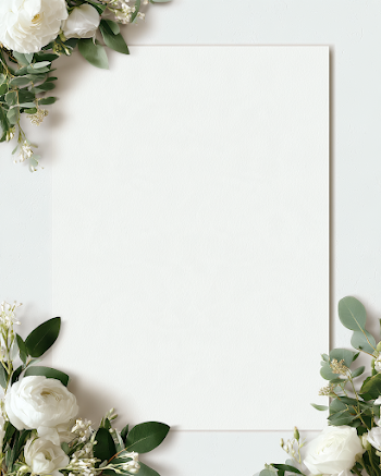 Elegant Wedding Stationery Design Template