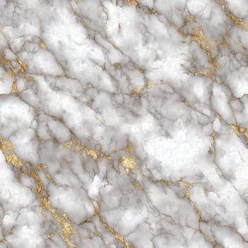 Elegant White Marble Texture with Gold Veins