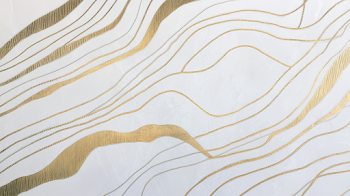 Elegant White Marble Texture with Gold Veins