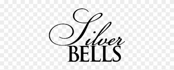 Elegant Wordart - Silver Bells Word