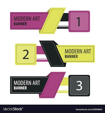 Elements of infographics in modert art style vector image