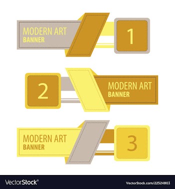 Elements of infographics in modert art style vector image