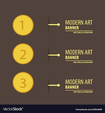 Elements of infographics in modert art style vector image