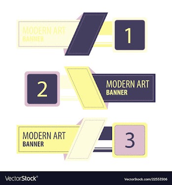 Elements of infographics in modert art style vector image