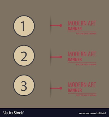Elements of infographics in modert art style vector image
