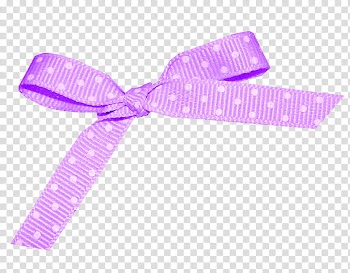 Elements , purple and white polka-dot ribbon transparent background PNG clipart