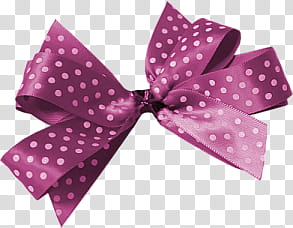 Elements , purple and white polka-dot ribbon transparent background PNG clipart