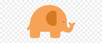 Elephant - Baby - Shower - Baby Elephant Silhouette Png