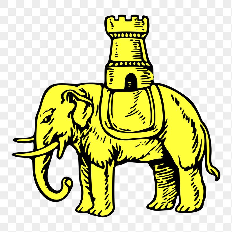 Elephant chess png sticker, animal | Free PNG - rawpixel
