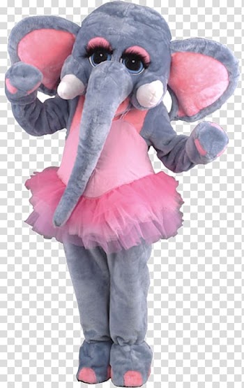 Elephant Costume party Mascot Adult, elephant transparent background PNG clipart