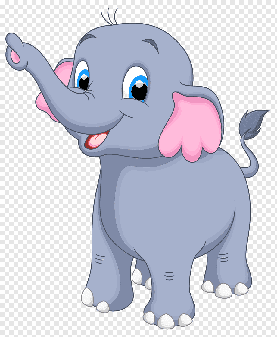 Elephant, Little Elephant, gray elephant illustration, mammal, carnivoran, presentation png