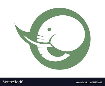 elephant logo in a chat image