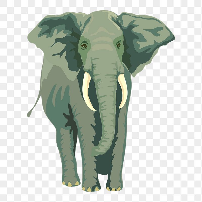 Elephant png sticker, wildlife illustration | Free PNG - rawpixel