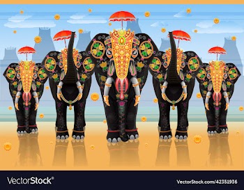elephants of south india