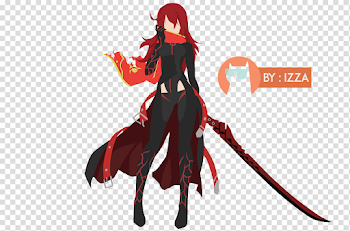Elesis Dark Knight Minimalist (PNG) by AizawaNara on DeviantArt